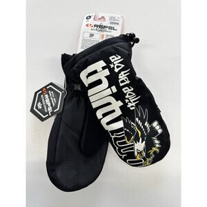 Thirtytwo 32 corp mitt Gloves Ride Or Die Graffiti Design NWT L/XL
